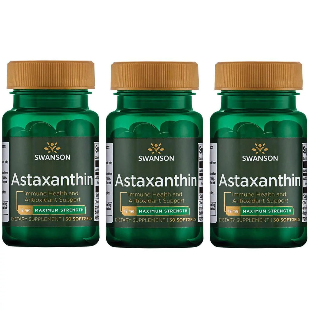 Astaxanthin 12 mg 3 Pack Y177908