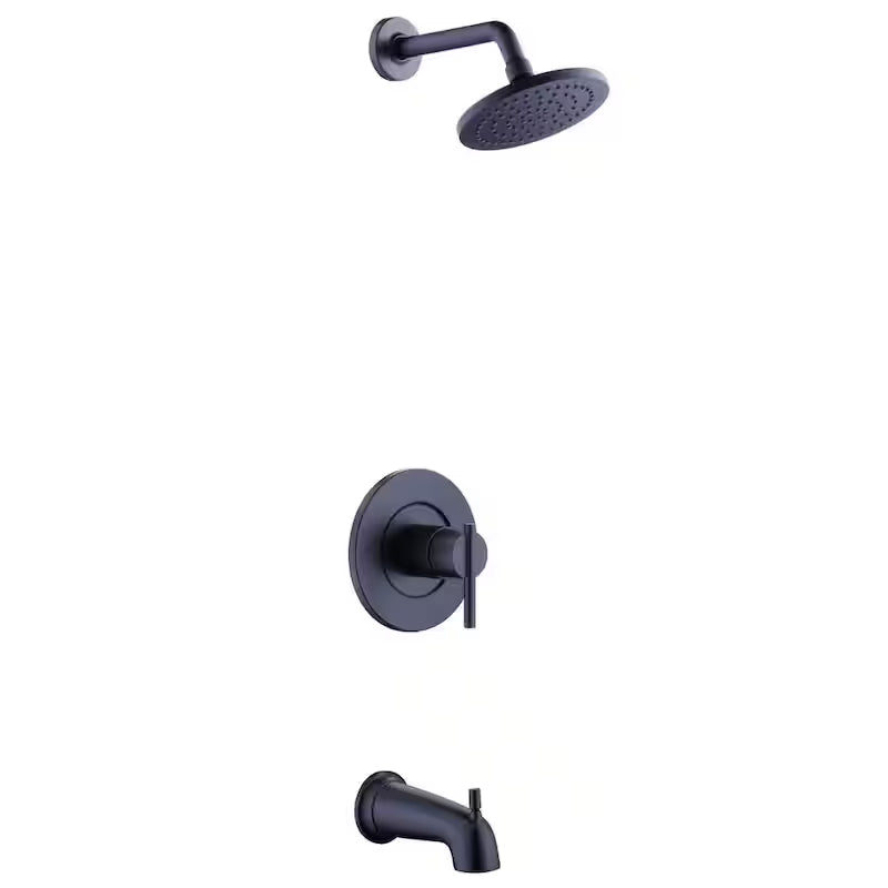 Single-Handle 1-Spray Tub and Shower Faucet 1.8 GPM Matte Black M285285