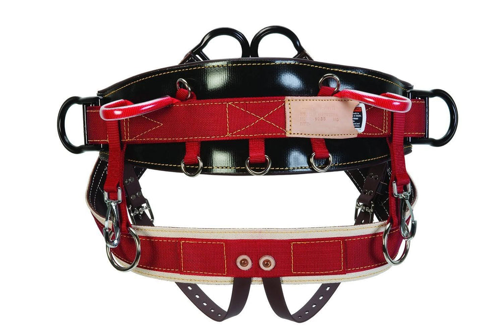 Saddle with Heavy-Duty Coated Webbing Leg Straps F202198