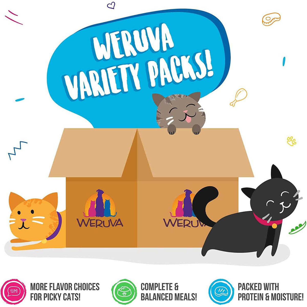 Canned Cat Food Variety Pack M3154