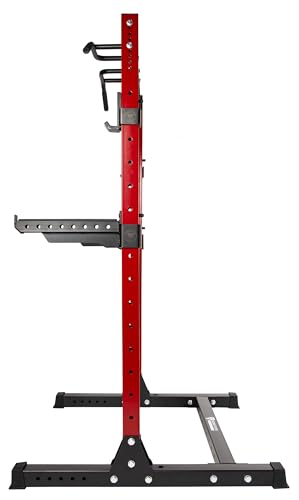 1000 Pound Capacity Power Rack Squat Stand with J-Hooks T81752