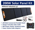 200 Watt Portable Solar Panel Kit I904