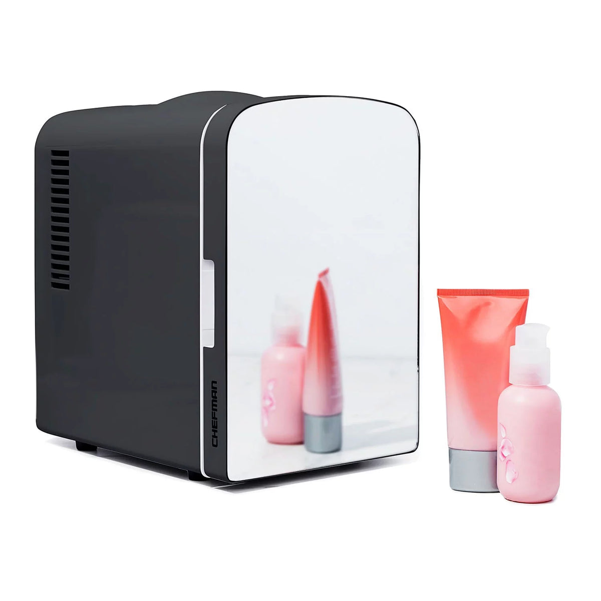 Pink Portable 4L Mini Fridge with Heating and Cooling S767760