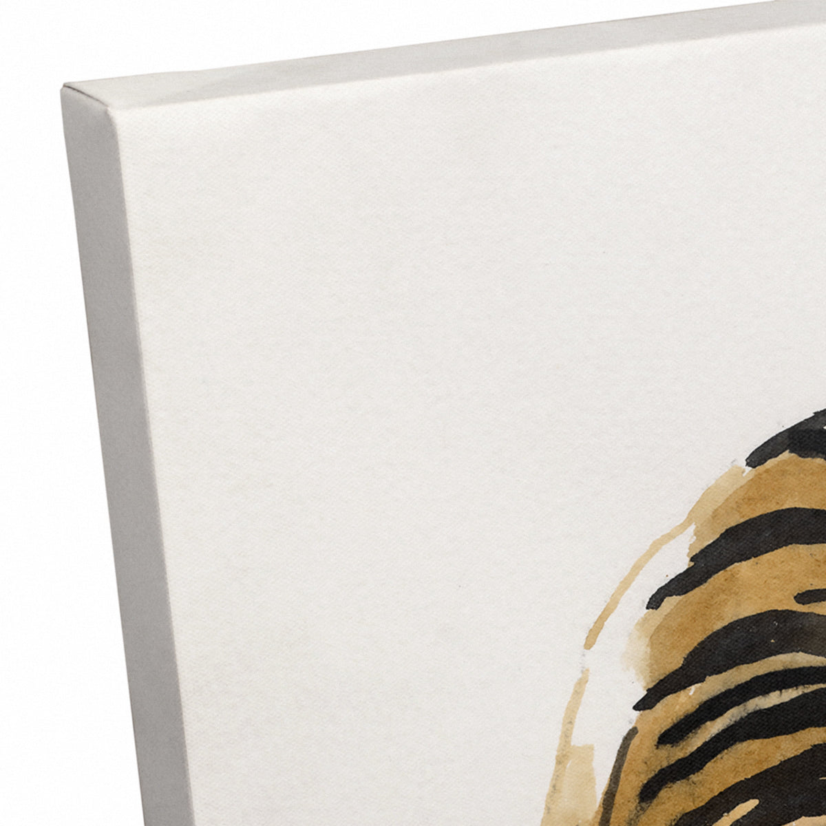 Watercolor Tiger 16x20 Canvas Wall Art M631