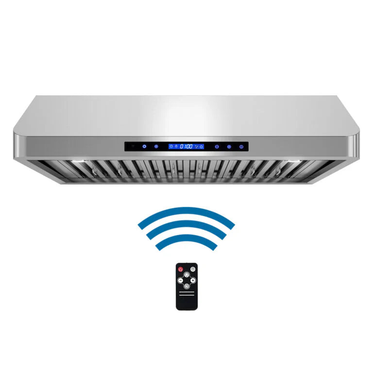 36 500 CFM Convertible Under Cabinet Range Hood with Digital Touch Controls T5604