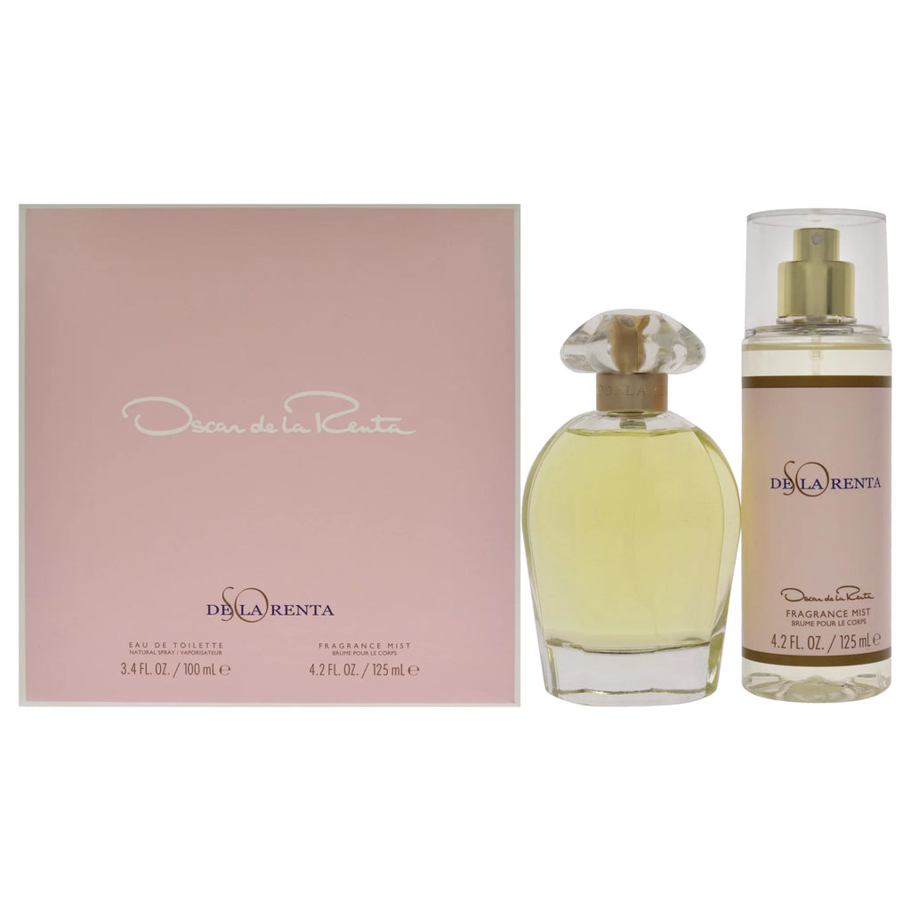 2 Pc Gift Set 3.4oz EDT Spray 4.2oz Fragrance Mist R11866