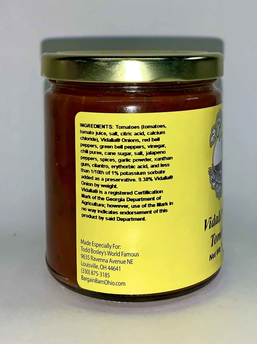 Vidalia Onion & Tomato Salsa (4 Pack) Y6233