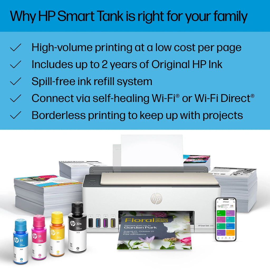 Wireless All-in-One Color Inkjet Printer Q6588