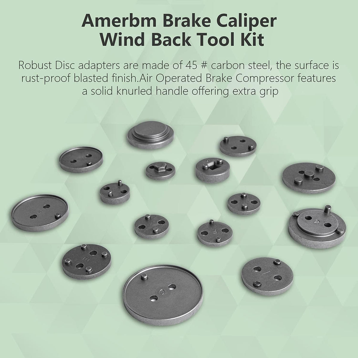 16PCS Air Pressure Brake Caliper Tool Set Q990394