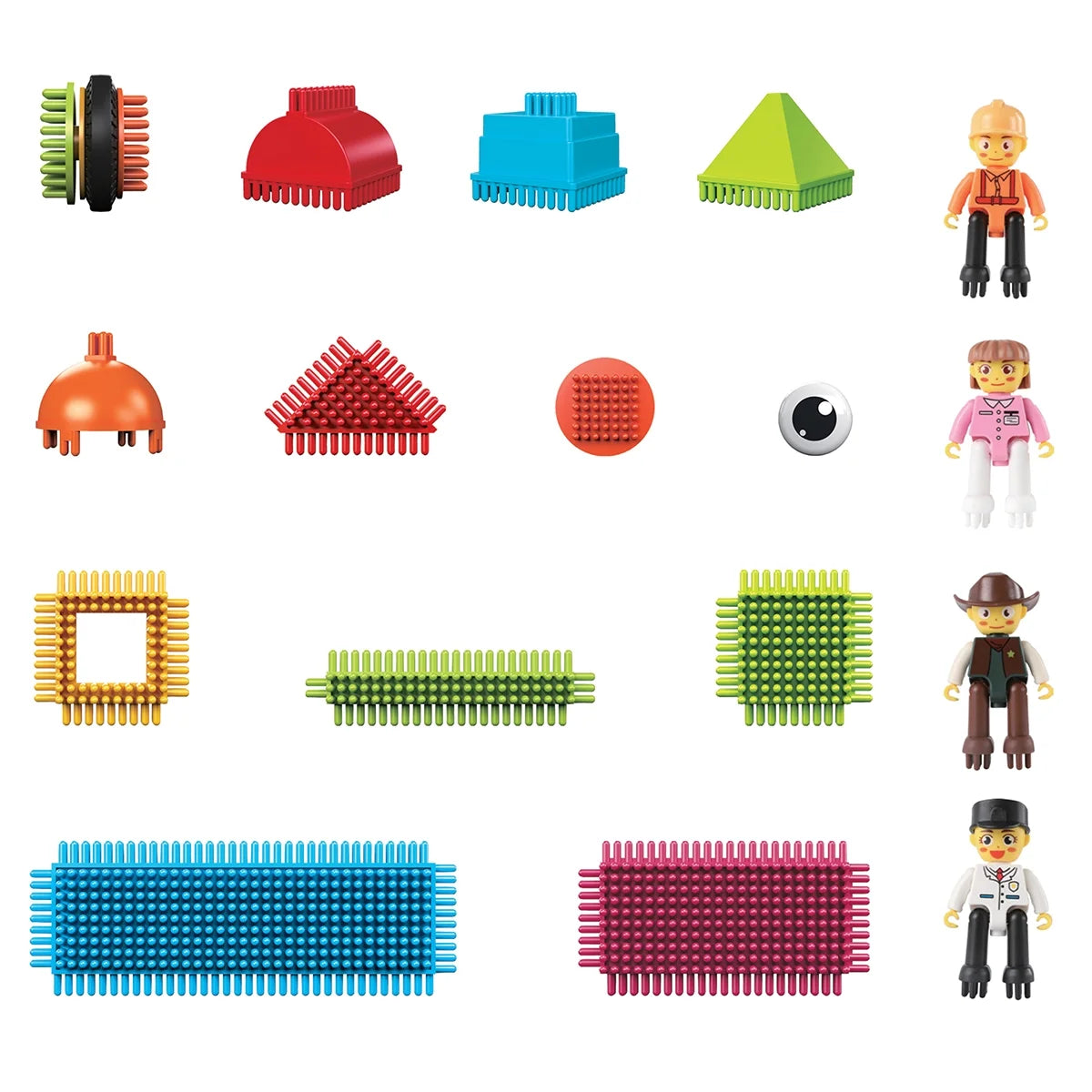 116Pcs Hedge Hog Building Blocks Set with Figure Characters R700642