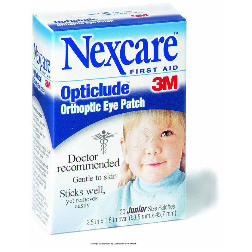 Orthoptic Eye Patches 20 per Box S260