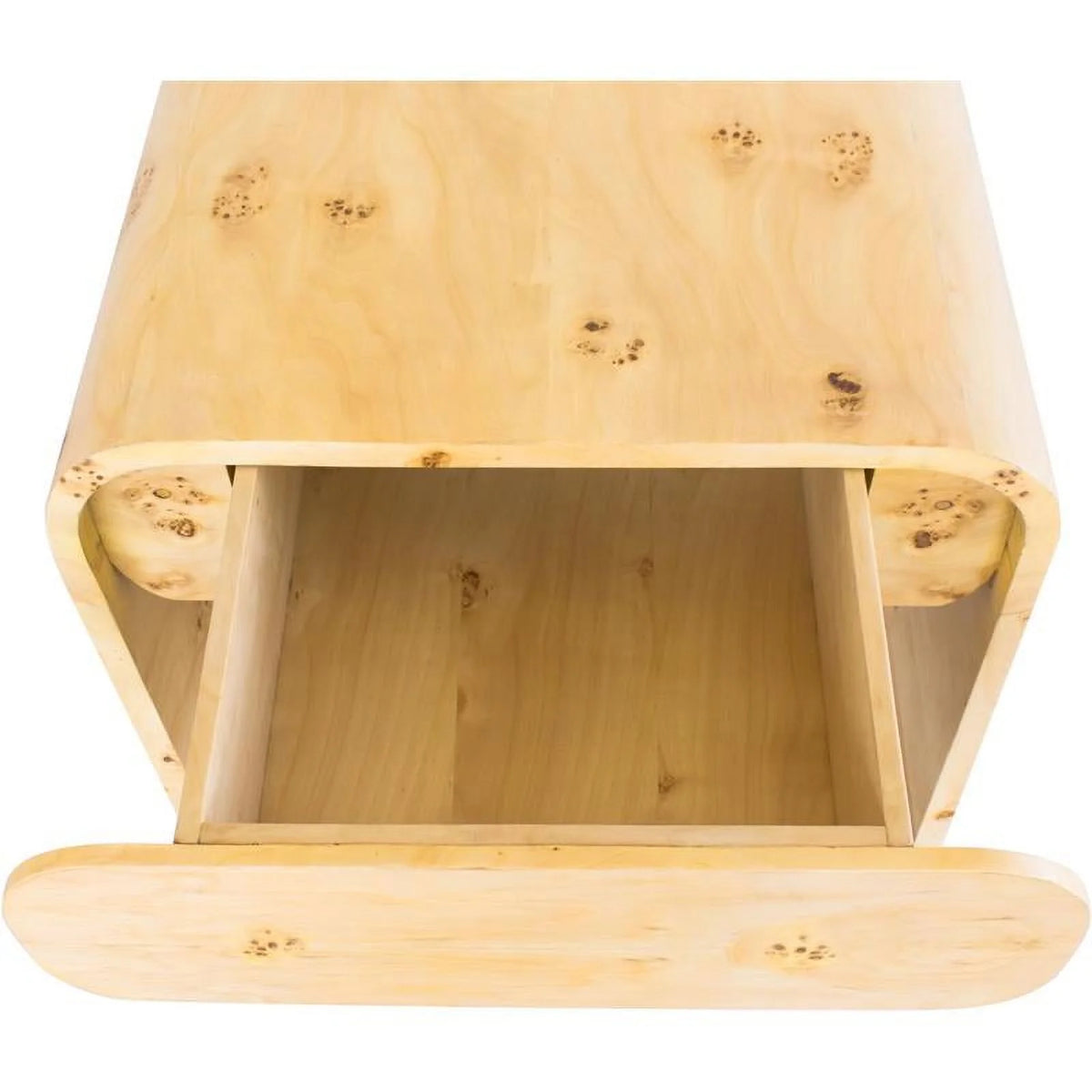 Burl Wood Night Stand J6187