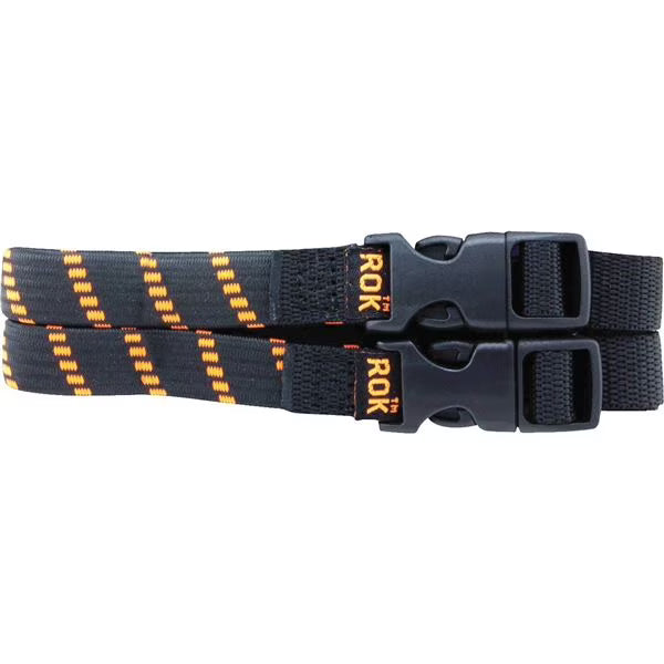 Medium Duty Adjustable Cargo Straps Black/Orange M7167