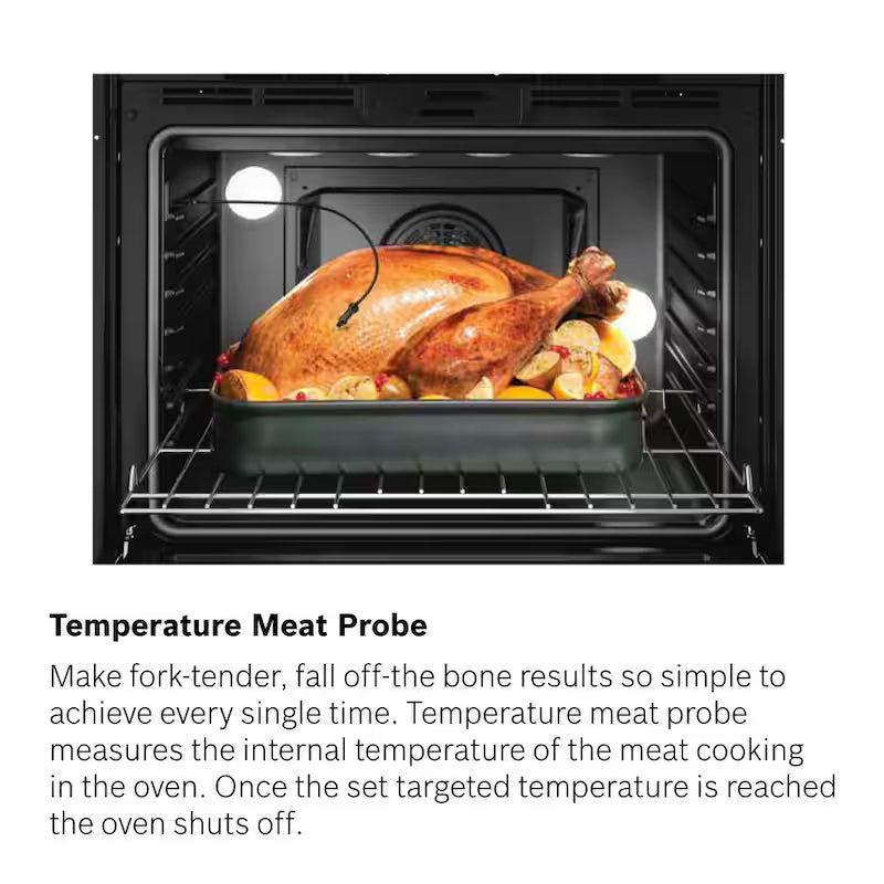 30 in. Built-In Single Electric Wall Oven with Convection and Self-Cleaning in Stainless Steel L832429