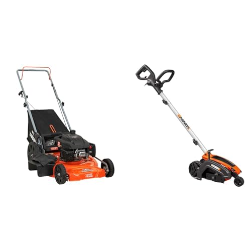 21 in. 170cc 3-in-1 Gas Walk Behind Push Lawn Mower with High Rear Wheels U278400