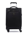 Black Expandable Spinner Suitcase J555