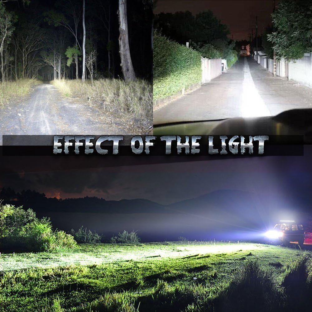 288w 50inch Curved Led Light Bar Spot Flood Combo Beam Pack of 2 Z146100
