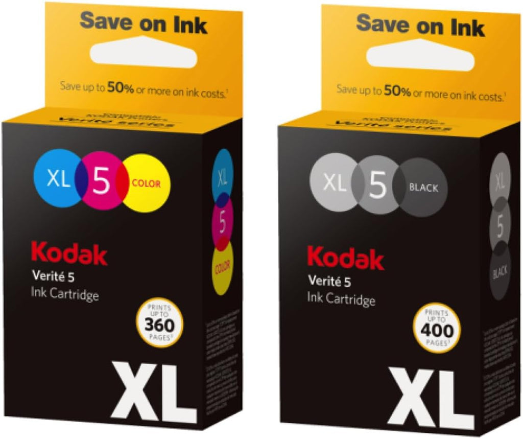 XL Black and Color Ink Jet Cartridge Bundle Pack of 2 W83211