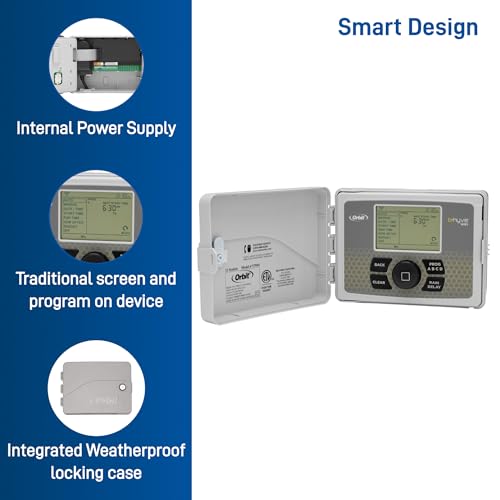 Smart Indoor/Outdoor 6-Station WiFi Sprinkler System Controller N5637