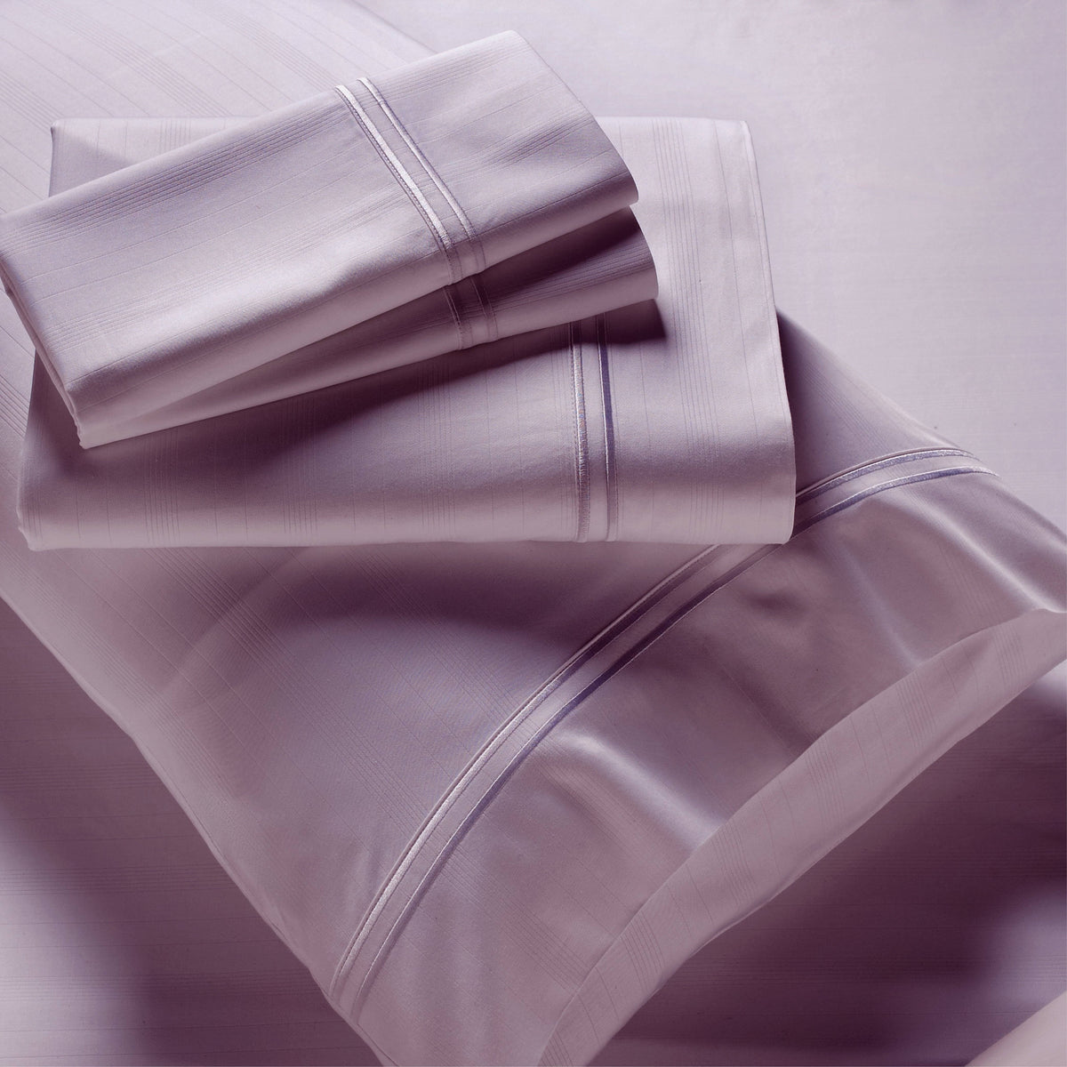 Lilac Cal King Bamboo Rayon Sheet Set I5453