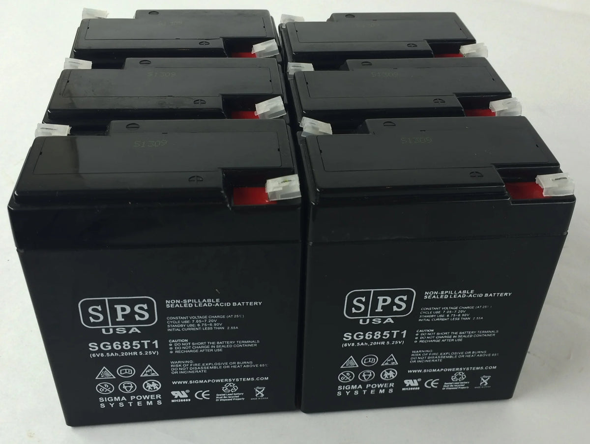 6V 8.5Ah Replacement Battery 6 pack B401286