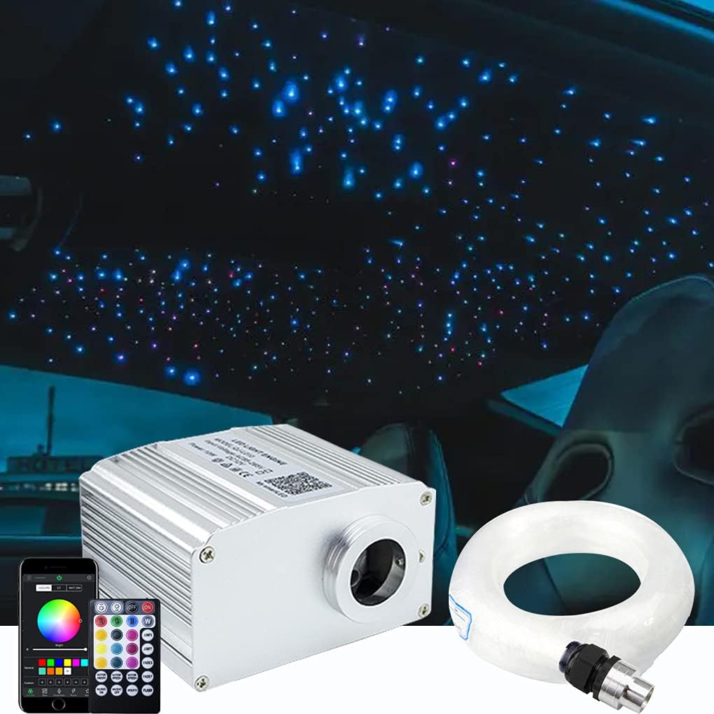Bluetooth Fiber Optic Star Ceiling Light Kit 460pcs 9.8ft Z9403
