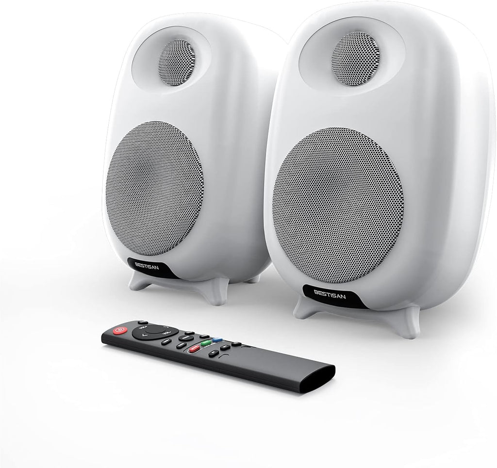 Bookshelf Speakers with Bluetooth 5.0 and Optical Input Y30177