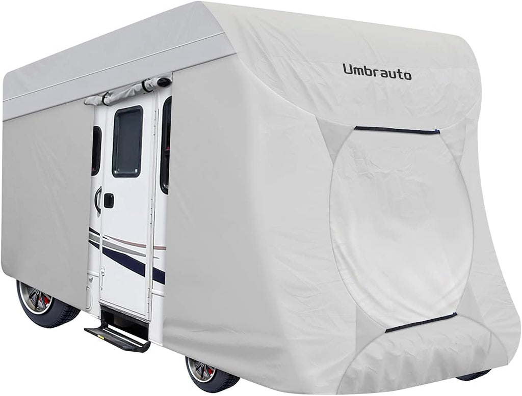 3 Layers Waterproof Ripstop RV Cover Fits 29Ft to 32Ft, Grey A913107