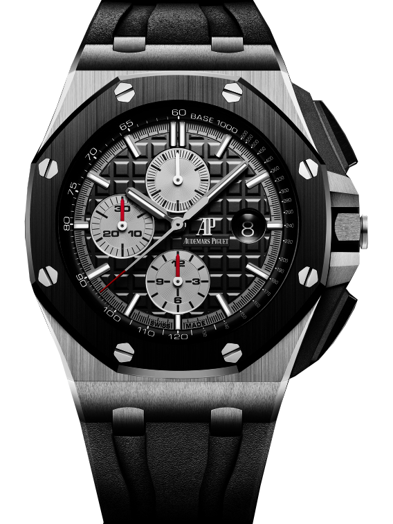 Black Dial Chronograph 44mm R558730