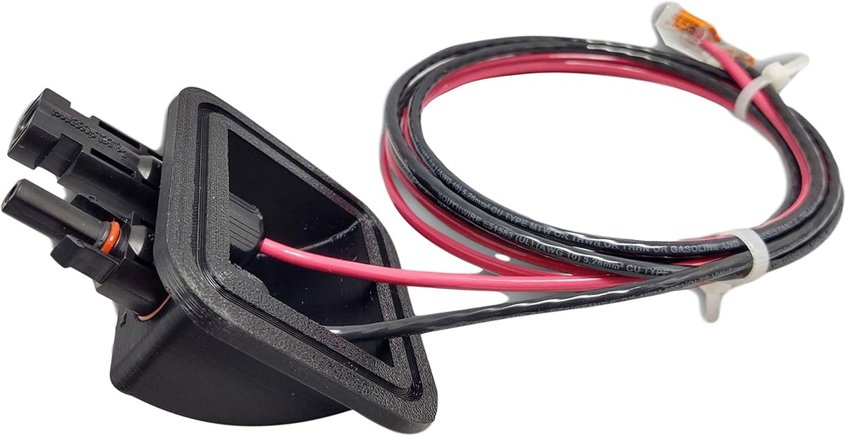 Cable Wire Entry Housing for Solar Panels, 2ft, 4 Ports, Pack of 2 E311994