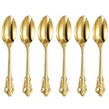 6 Pieces 5.1-Inch Stainless Steel Espresso Spoons Set A8103