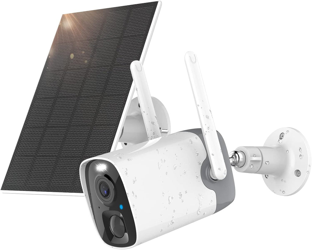 Solar Security Camera Wireless Outdoor 1080P WiFi D573242