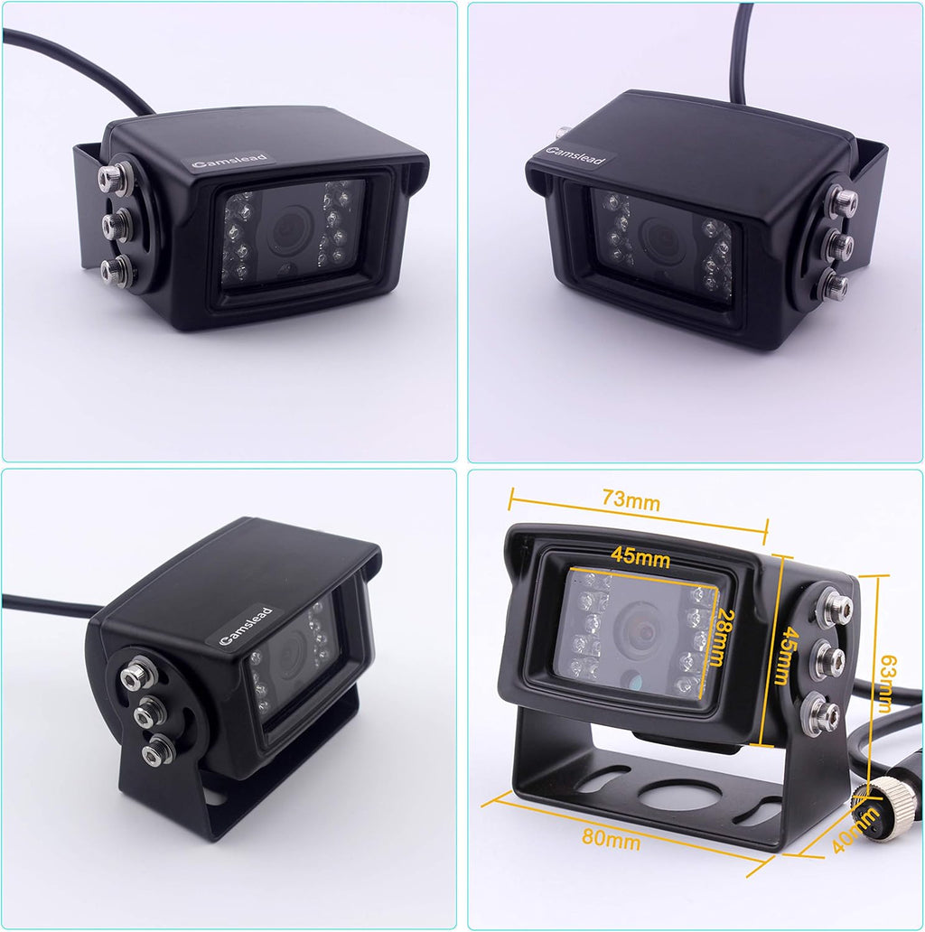 9 inch Quad Split Screen Heavy Vehicle Safety Camera System Z104152