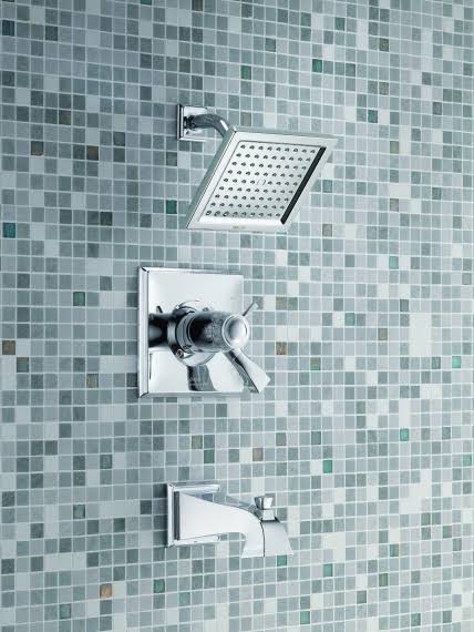 Chrome Tub and Shower Trim X376