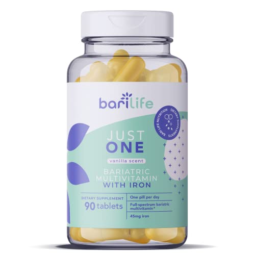 Once Daily Bariatric Multivitamin with Iron 90 Capsules G556