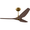 60 Ceiling Fan With Cocoa Bamboo Blades And Gold Finish N746