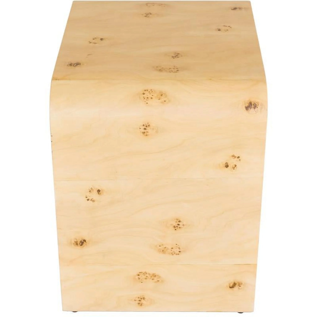 Burl Wood Night Stand J6187