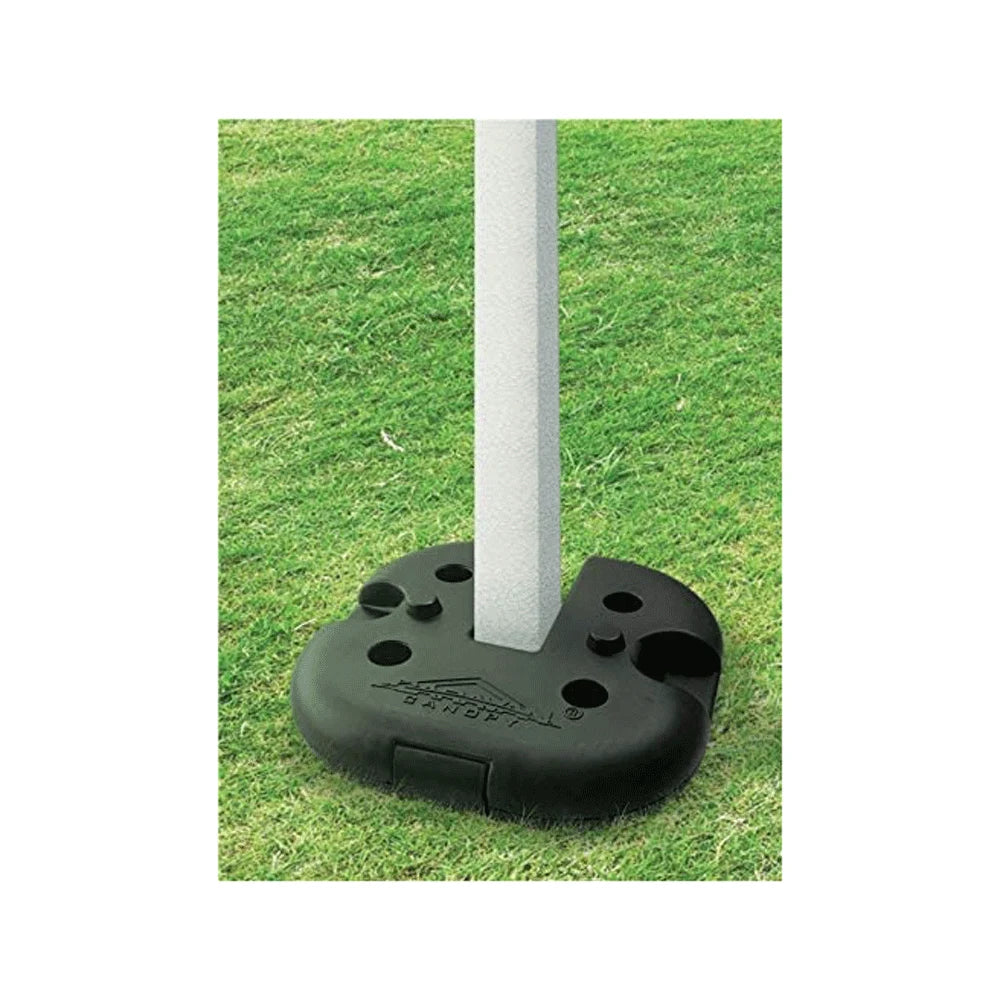 Rubber 6 Pound Cement Canopy Weight Plate, Set of 4 G193