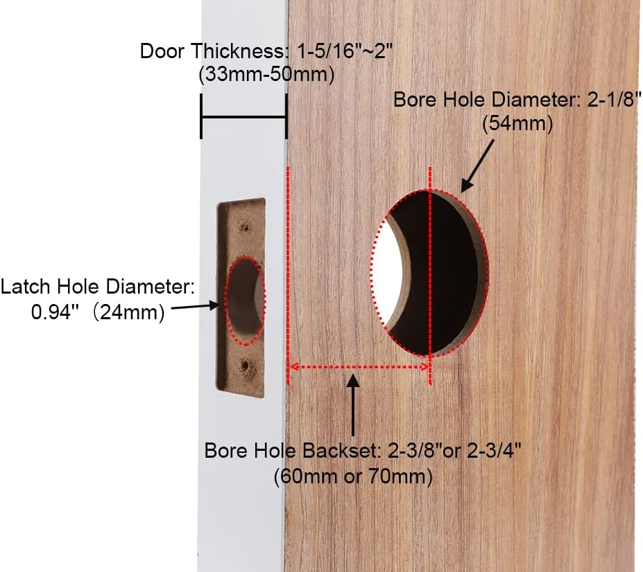 Black 5-in-1 Smart Door Lock with Keypad N1328