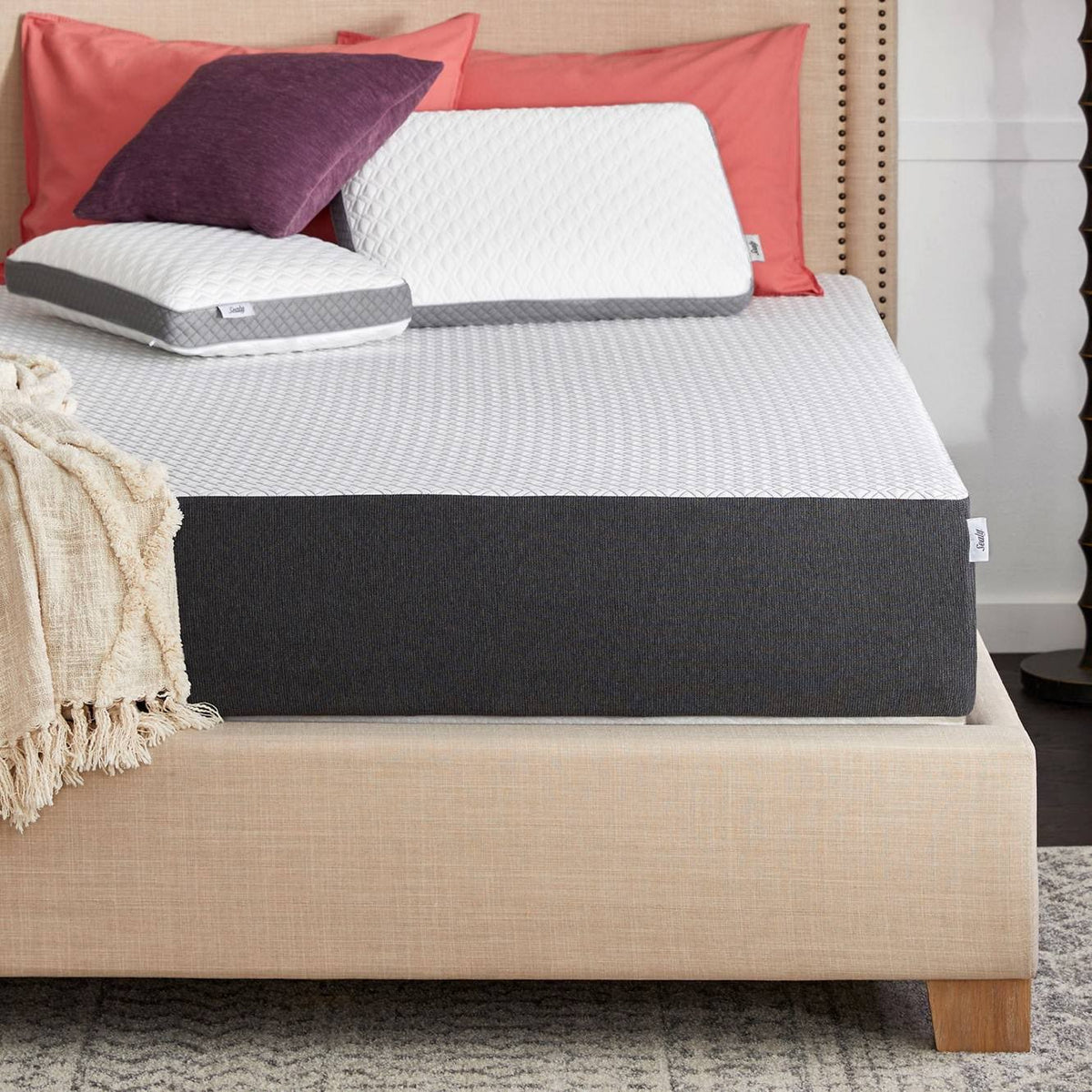 King Memory Foam Mattress-in-a-Box with Cool Clean Cover J188