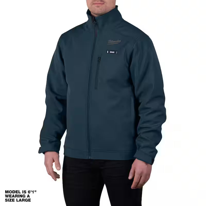 Navy Blue Heated Jacket F3085