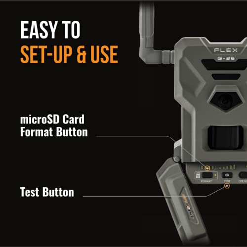 36MP Cellular Trail Camera with 1080p Video and GPS V310498