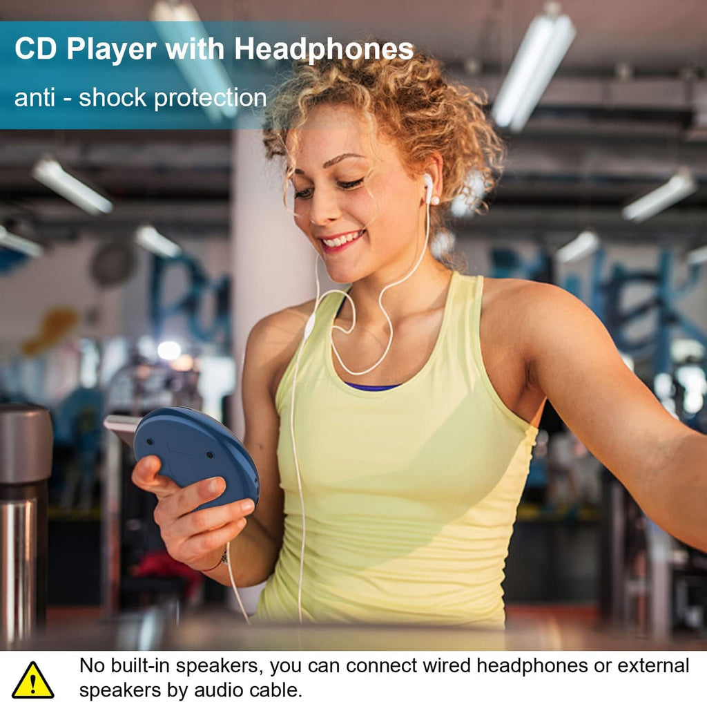 Portable CD Player with Headphones V98613