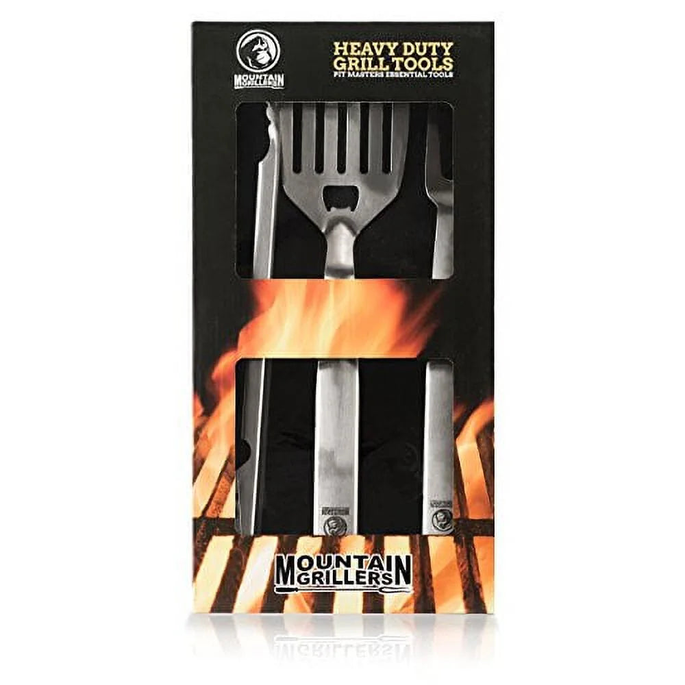 Heavy Duty Stainless Steel BBQ Grilling Tools E869