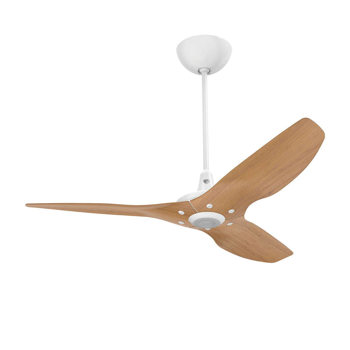 52 Ceiling Fan with Bamboo Blades and White Finish C930359