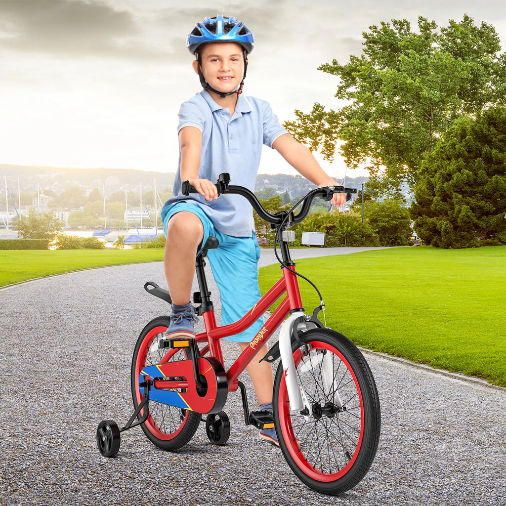 18 Kid's Bike with Training Wheels & Basket U177