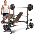 6 Positions Adjustable Foldable Weight Bench J2329