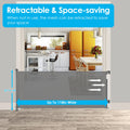 Extra Wide Retractable Baby Gate 118" x 33" J906590