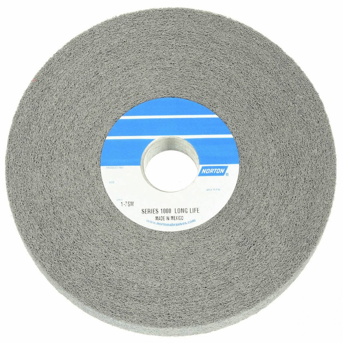8x22 Metal Finishing Convolute Wheel, Medium Silicon Carbide G350