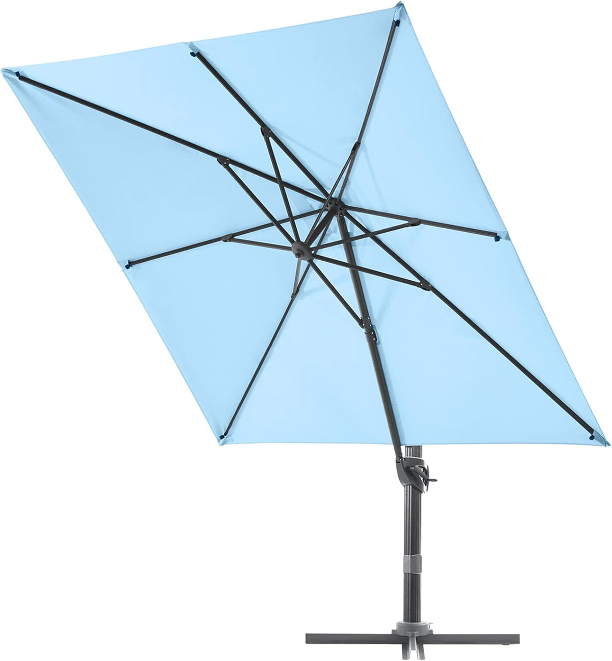 Mint 9x9 ft. Square Aluminum Cantilever Umbrella K804